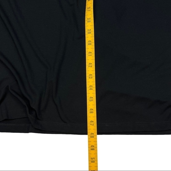 Pure Collection Black MIDI Long Sleeve Dress Size 6 - Picture 6 of 8